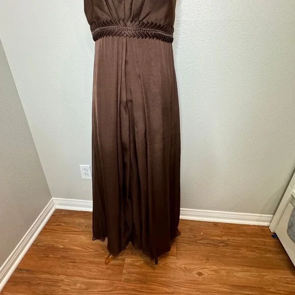 strapless empire waist maxi dress Multi-Color Strapless Maxi Dress